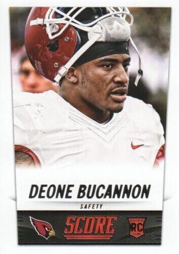 2014 Score Football Card #363 Deone Bucannon Rookie. rookie card picture