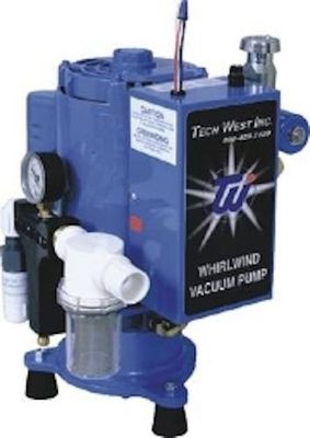 Tech West Dental Whirlwind 1.5 HP Liquid (Wet) Ring Vacuum Pump 115/230V 3 User