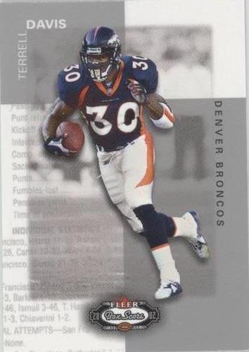 2002 Fleer Box Score Terrell Davis #29