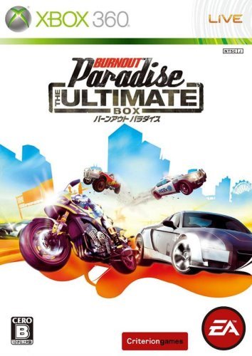 Xbox360 Burnout Paradise The Ultimate Box Japan Game