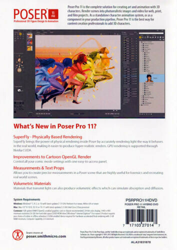 Smith Micro Poser Pro 11 - PSRPRO11HDVD