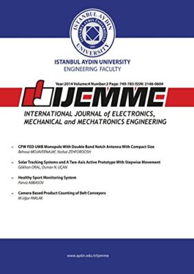 International Journal of Electronics, Mechanical and Mechatronics Engineering-,