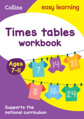 Collins Easy Learning Age 7-11  Times Tables Workbook Ages 7-11: New  - GOOD