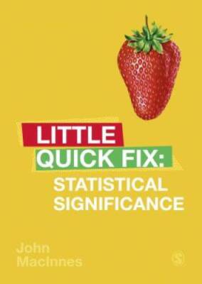 Statistical Significance: Little Quick Fix - Paperback - VERY GOOD