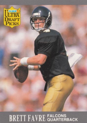 Brett Favre Rookie Football Cards