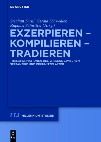 Stephan Dusil Exzerpieren - Kompilieren - Tradie (Gebundene Ausgabe) (Us Import)