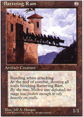 Battering Ram-[4th Edition]-Lightly Played, English-1-Regular-MTG
