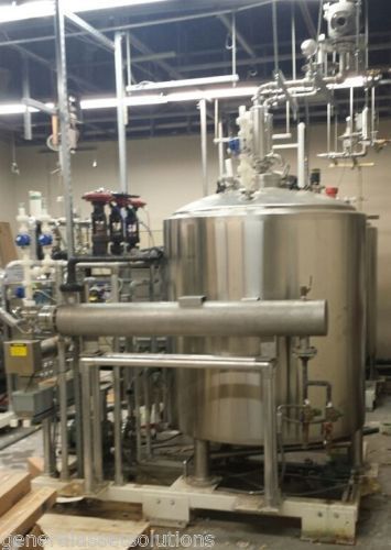 Lee Industries 500GALU Purified water distribution system 500 gal stainless tank