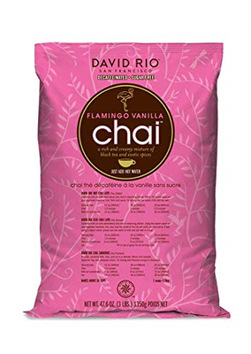 David   Rio   Chai  Mix  Decaf   Sugar   Free   Flamingo   V