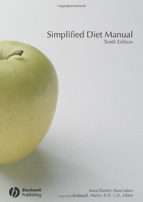 SIMPLIFIED DIET MANUAL By Iowa Dietetic Association - Hardcover *Mint Condition*