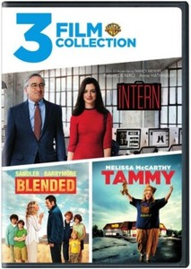 THE INTERN / TAMMY / BLENDED (DVD, 2017) 3 FILM COLLECTION: NEW SEALED A1