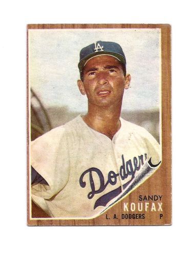 Sandy Koufax Baseball Trading Cards