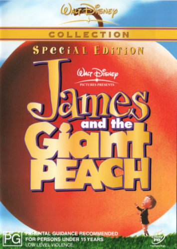 JAMES AND THE GIANT PEACH WALT DISNEY THX LASERDISC, 2 DISC JAMES AND THE GIANT PEACH WALT DISNEY THX LASERDISC, 2 DISC