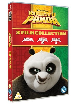 Kung Fu Panda: 3-movie Collection DVD (2016) Mark Osborne cert PG 3 discs