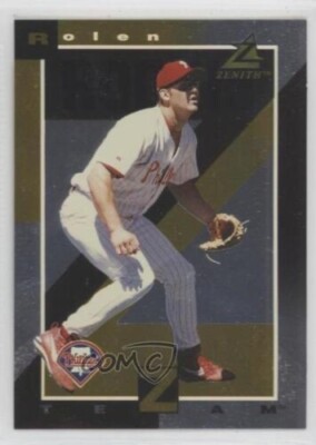 1998 Pinnacle Zenith SCOTT ROLEN Z-Team Gold (1:175) IMPOSSIBLY RARE VERY SCARCE