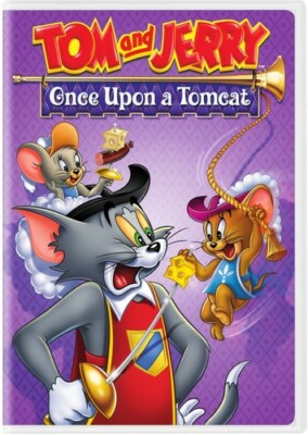 Tom and Jerry Once Upon a Tomcat DVD WORLD SHIP AVAIL