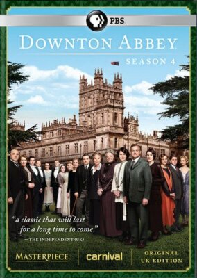 Downton Abbey: Complete Fourth Season 4 (DVD, 2014, 3-Disc Set) NEW
