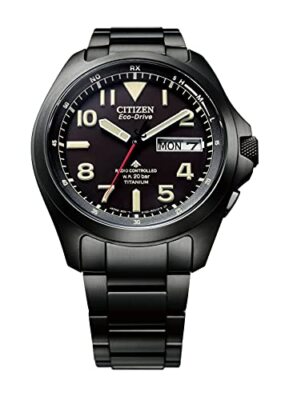 Pre-owned Citizen Promaster Land Eco-drive At6085-50e Solar Men's Watch Black