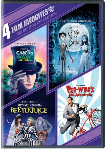 4 Film Favorites: Tim Burton Collection (DVD) NEW