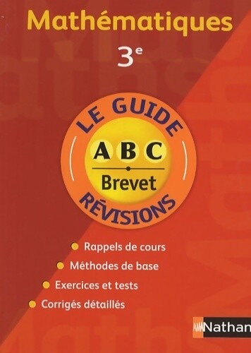 MathÃ©Matiques 3e - Chantal Carruelle - V290498