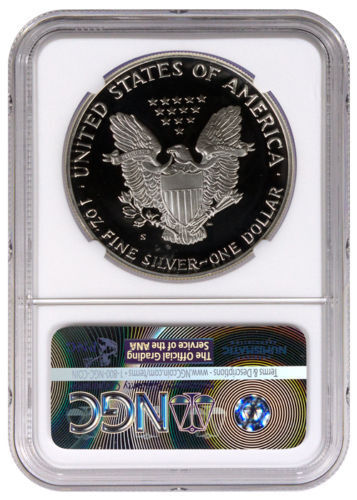 2016 アメリカ イーグル銀貨　PCGS MS70 発行30周年記念 2016-W 30th Anniv. Lettered Edge Congratulations Silver