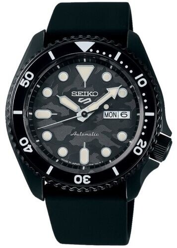 Pre-owned Seiko 5 Sports Skx Street Style Yuto Horigome Limited Sbsa175 Watch Camo F/s