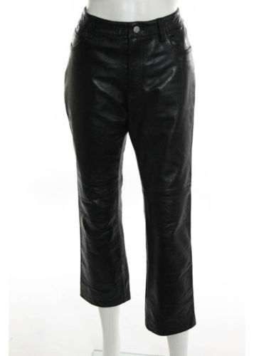 パンツ archive OLD GAP boot cut leather pants Vintage GAP Bootcut Leather Pants In Brown – Paris Saint