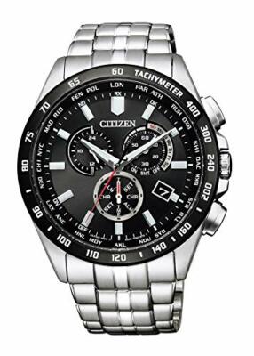 Pre-owned Citizen Collection Eco-drive Cb5874-90e Solar Radio Men's Watch