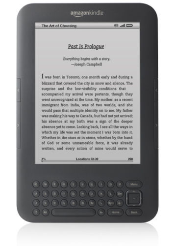 【再値下げ！】Kindle 3G + WiFi 容量3GB Amazon Kindle 3rd Generation Wi-Fi/3G - 4GB - Keyboard 6-in