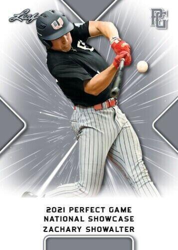2021 Leaf Perfect Game National Showcase - Zachary Showalter #302