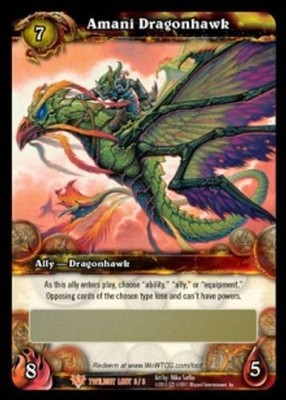 Amani Dragonhawk - LOOT SCRATCHED - Twilight of the Dragons - World of Warcraft