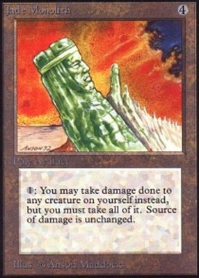 [1x] Jade Monolith Near Mint, English Collectors Edition MTG Magic