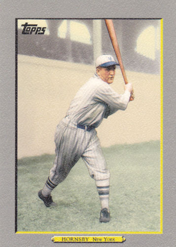 Rogers Hornsby Baseball Trading Cards