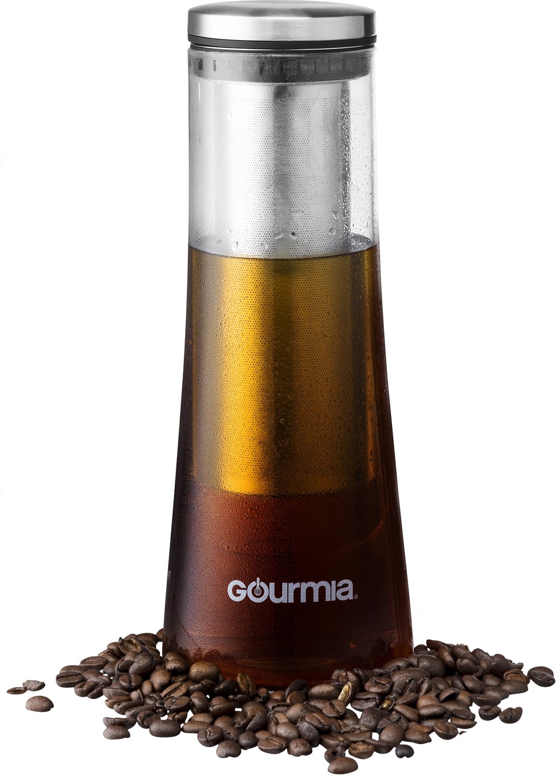 Gourmia GCM9825 Cold Brew, Iced Coffee Maker With Removable Steeping