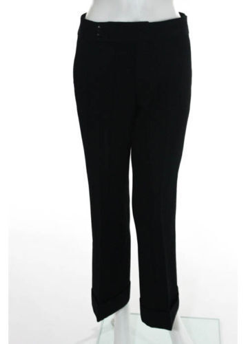 Comme Des Garcons Homme Black Wool Pants With Zipper Pockets Comme Des Garcons Homme Black Wool Pants With Zipper Pockets