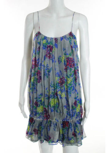 ZARA EMBROIDERED SILK BLEND DRESS TURQUOISE GREEN SIZES S REF. 1067/445 |  eBay