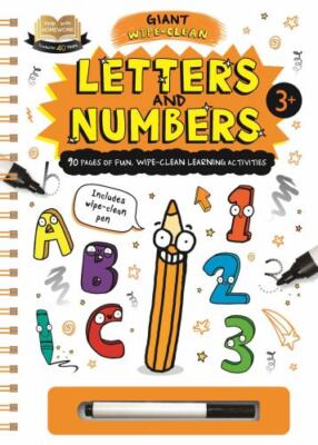Help with Homework Letters & Numbers: Giant Wipe-Clean Workbook for 3+ Year-Olds