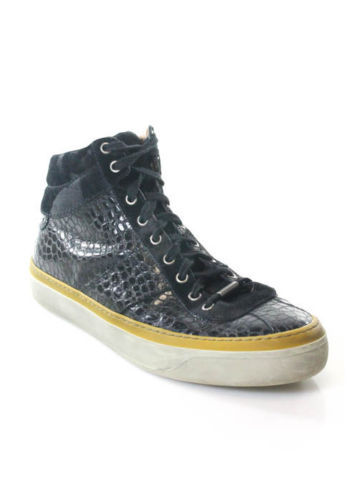 NEW Jimmy Choo Men's Size 9 Gold High Tops Shoes | eBay