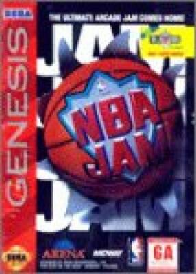 NBA Jam - Video Game By Unknown - VERY GOOD