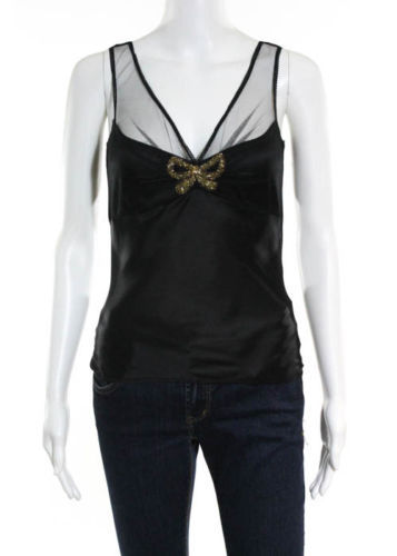 Vtg CHRISTIAN DIOR BY JOHN GALLIANO PINK MONOGRAM TOP FR40 Vtg CHRISTIAN DIOR BY JOHN GALLIANO PINK MONOGRAM TOP FR40