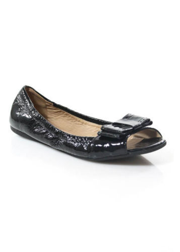 Kate Spade Malena Heart Flats Size 8 Black | eBay