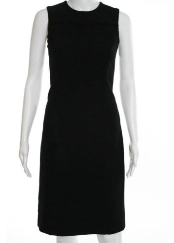 新品Tory Burch トリバーチ JASMINE DRESS Tory Burch Jasmine Dress Sz: 4 A-line Navy Metallic Gold