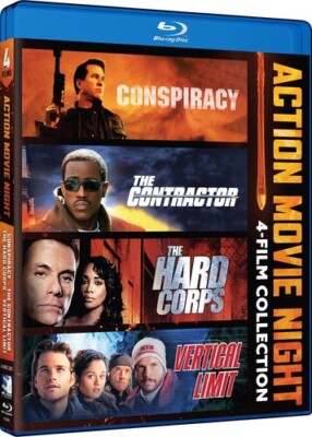 Action Movie Night: 4-Film Collection [New Blu-ray] 2 Pack, Ac-3/Dolby Digital
