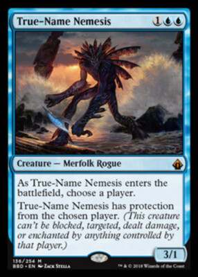 MTG - True-Name Nemesis - Battlebond - NM, English Magic FLAT RATE SHIP