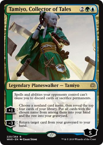Tamiyo, Collector Of Tales, War Of The Spark