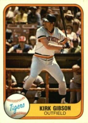 1981 Fleer Baseball Card Singles You Pick From List