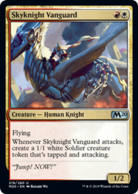 Skyknight Vanguard Light Play, English Magic the Gathering MTG Core Set 2020