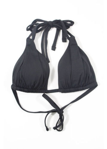 La Blanca Costume Intero Donna – Parte Inferiore Hipster A Vita Bassa, Lato Con Anelli, Colore Nero, Taglia 2 - 3