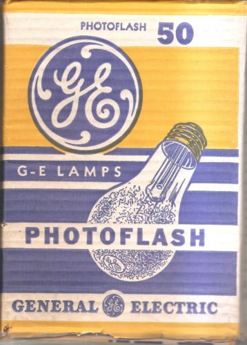 Ampoules GE Magicubes Flash Cubes vintage 1 boîte de 3 cubes 12 flashs