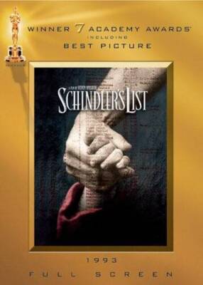 Schindler's List (Full Screen Edition) - DVD - VERY GOOD